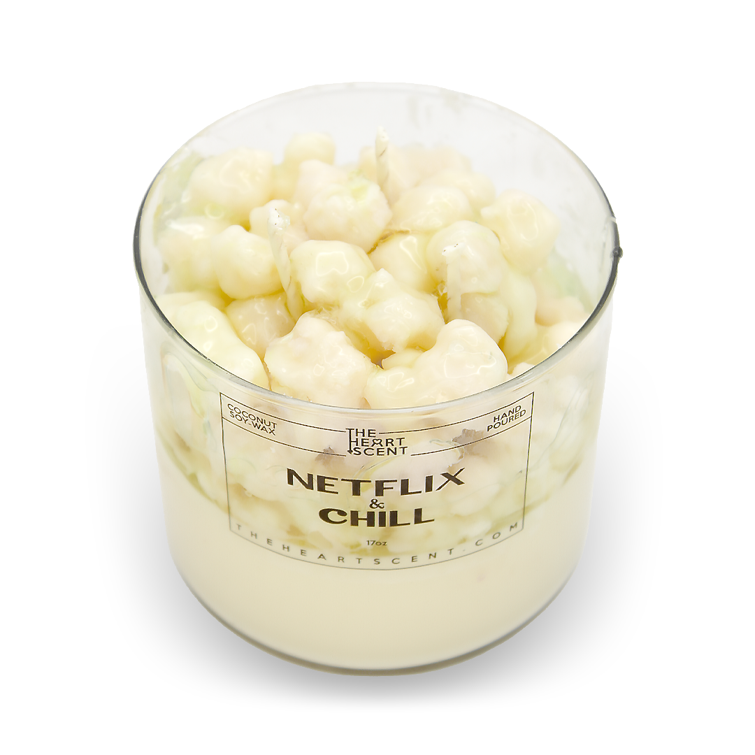 Netflix & Chill Coconut Soy Wax Candle