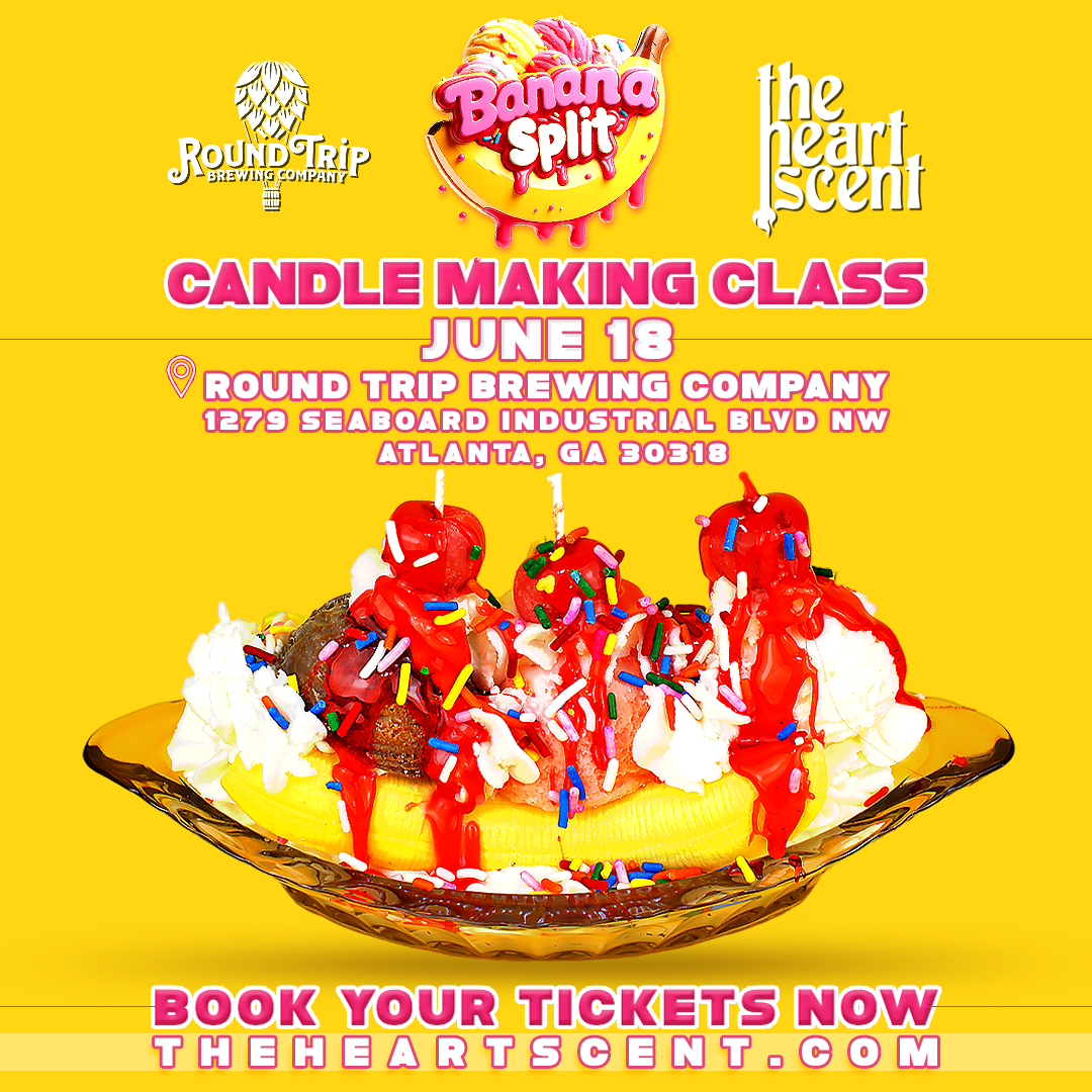 Banana Split Candle Class