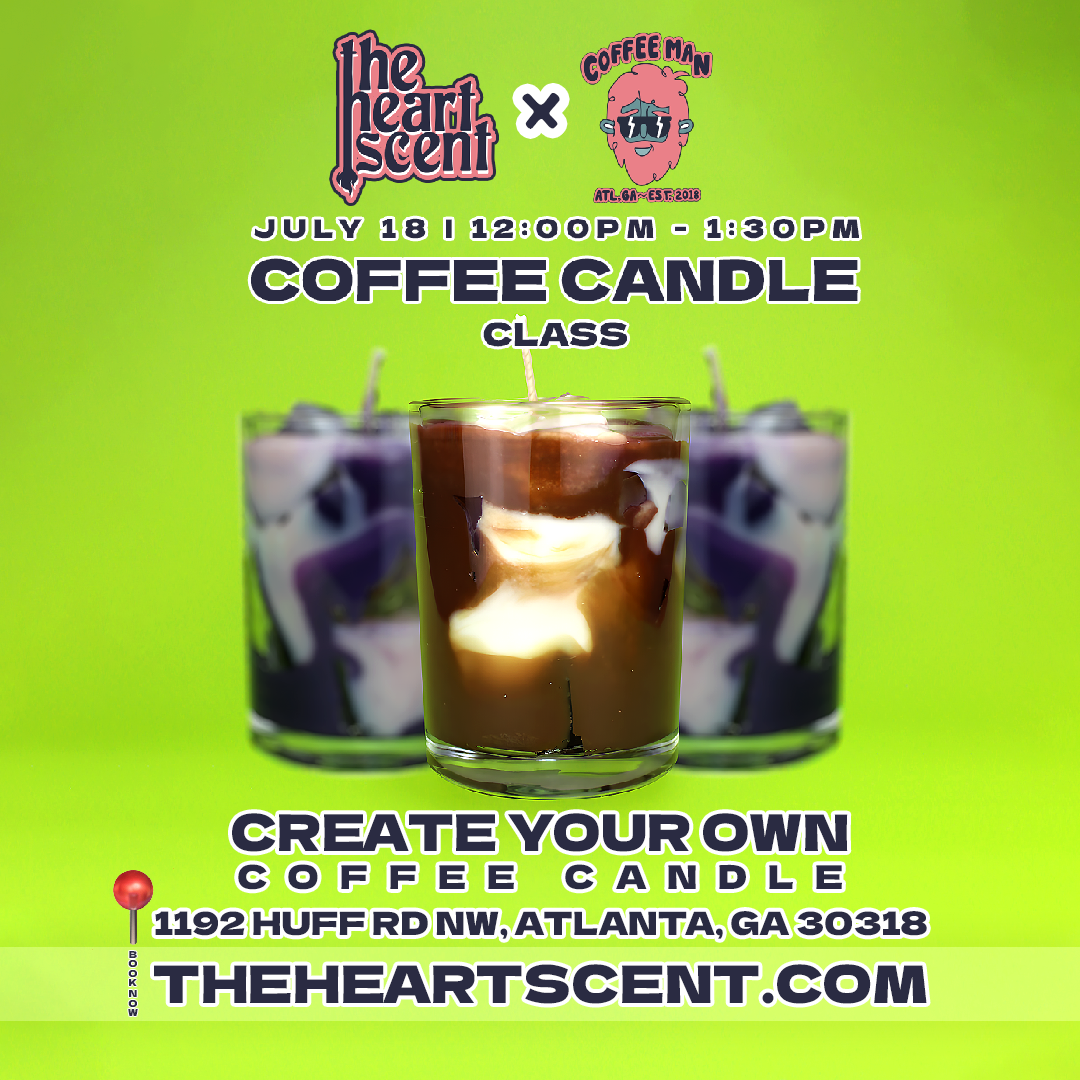 Iced Coffee Candle Class - JULY 18