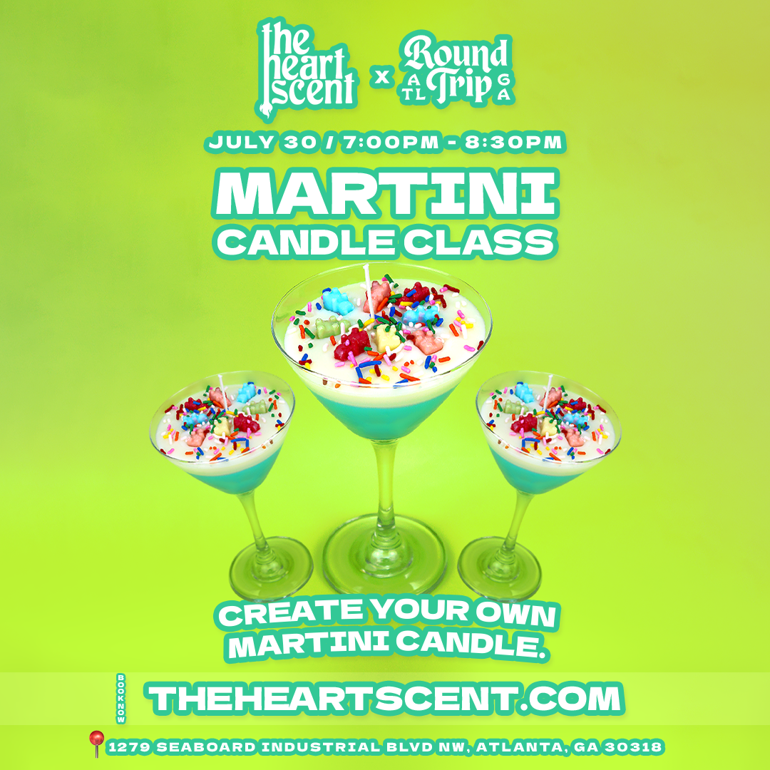 Martini Candle Class - JULY 30TH