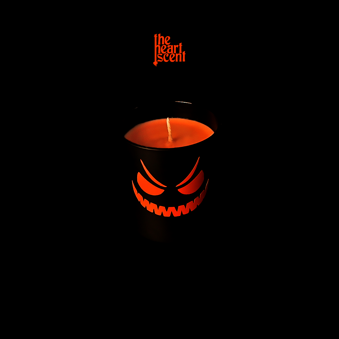 Evil Faced Candle