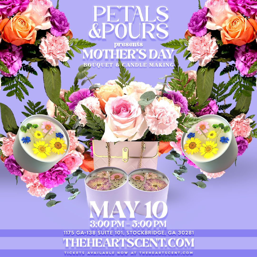 Petals & Pours: Mother’s Day Experience 💐✨